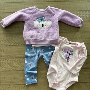 Adorable Koala Baby Outfit Set